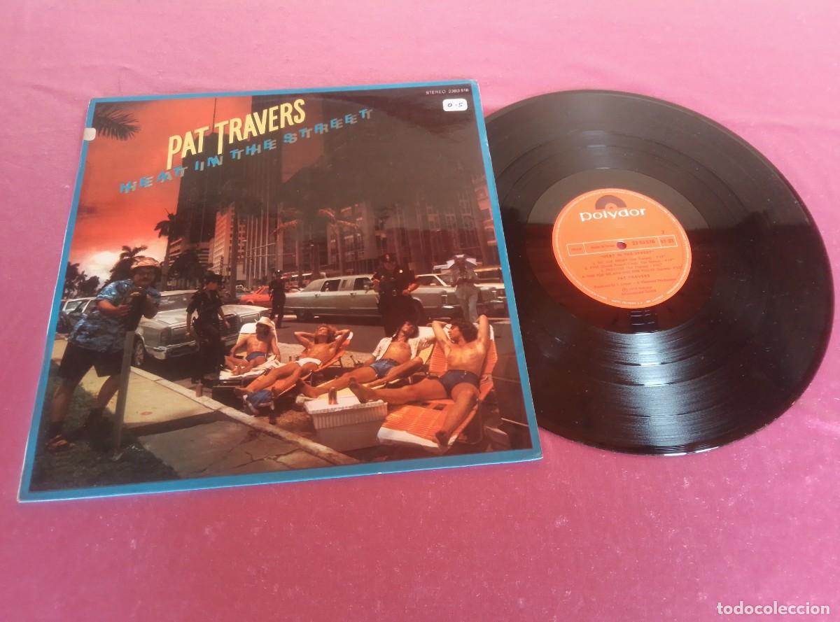 Discos de vinilo: PAT TRAVERS HEAT IN THE STREET 1978 LP L31 4-1