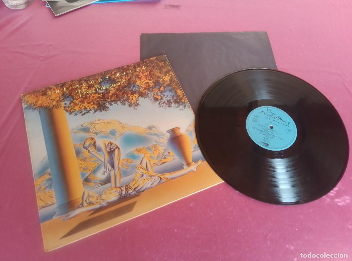Discos de vinilo: THE MOONDY BLUES THE PRESENT LP L31 4-1