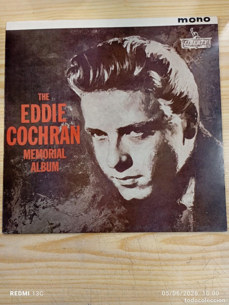 Discos de vinilo: Lp - Eddie Cochran &ndash; The Eddie Cochran Memorial Album - Edicion francesa 1978