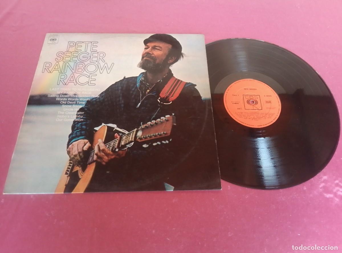 Discos de vinilo: PETE SEREGER RAINBOW RACE 1971 LP L31 4-1