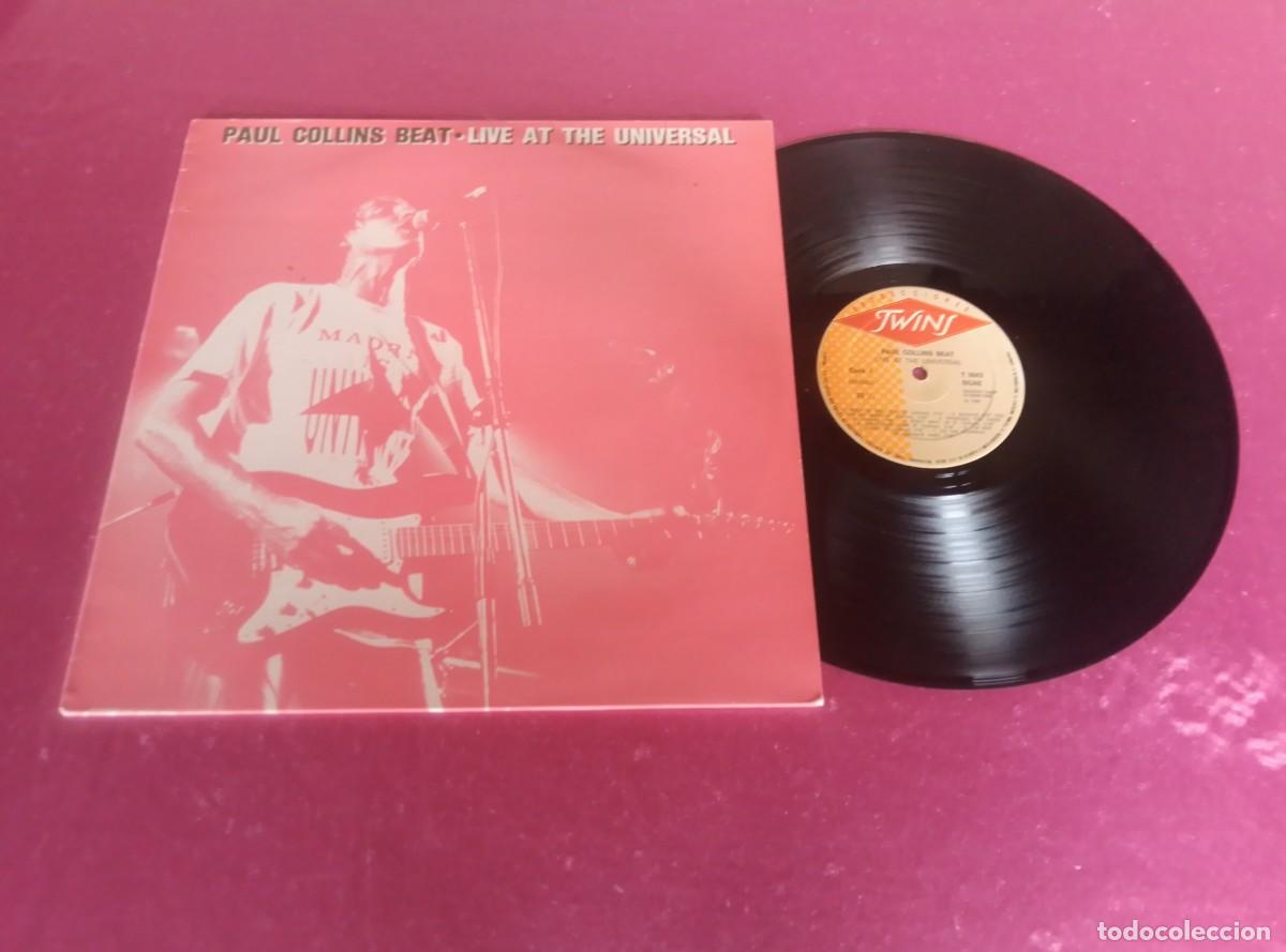 Discos de vinilo: PAUL COLLINS BEAT LIVE AT THE UNIVERSAL 1986 LP L31 4-1