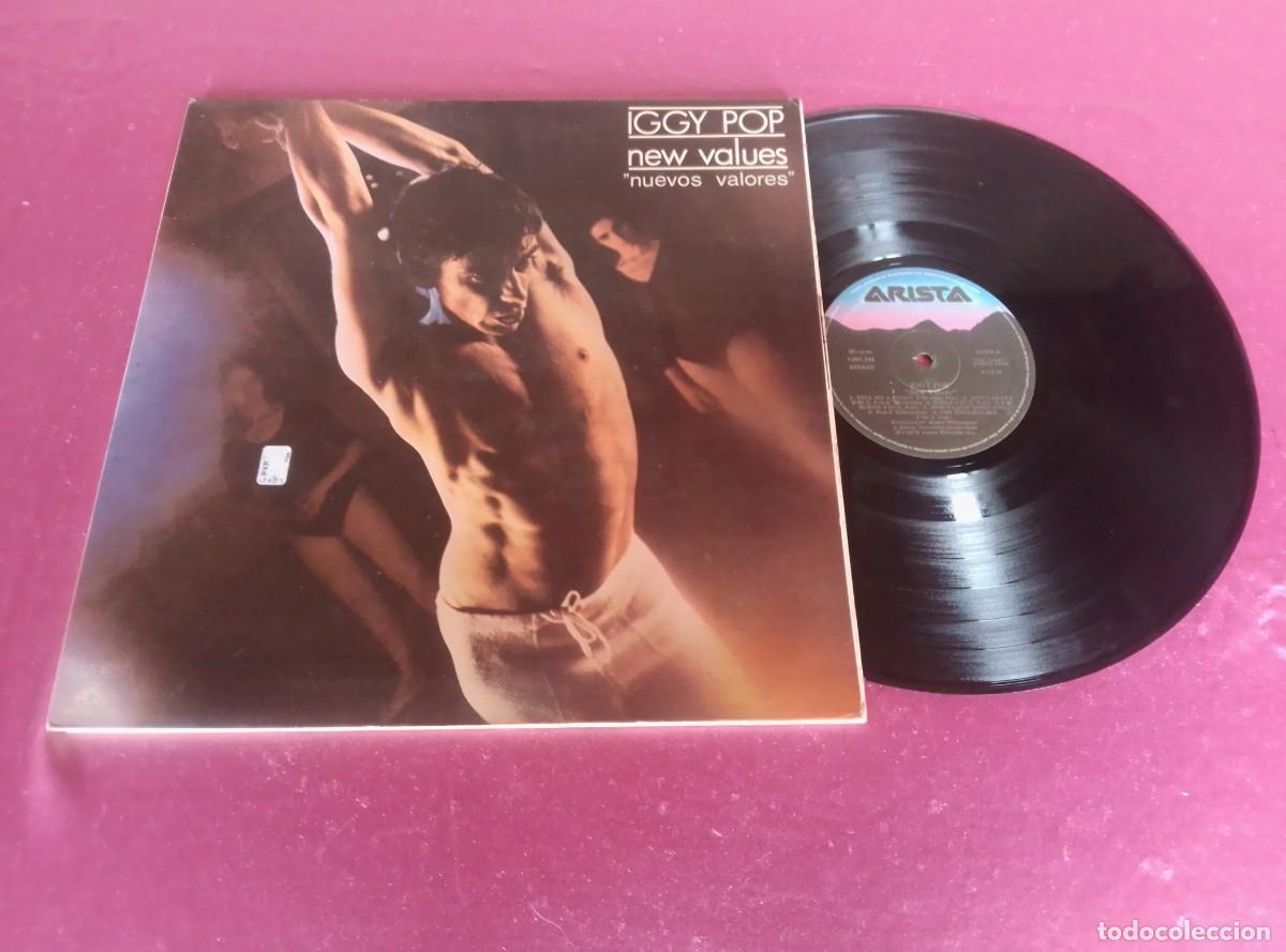 Discos de vinilo: IGGY POP NEW VALUES NUEVOS VALORES 1980 LP L31 4-1