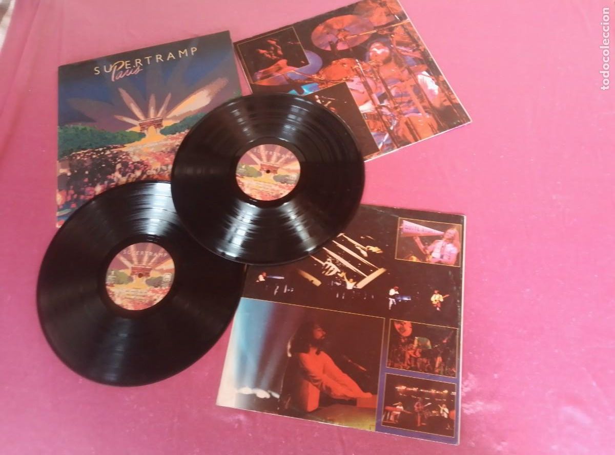 Discos de vinilo: SUPERTRAMP PAR&Iacute;S 1980 LP L31 4-1