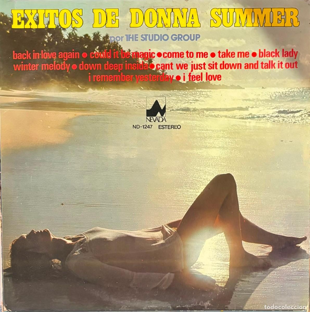 Discos de vinilo: LP THE STUDIO GROUP-EXITOS DE DONNA SUMMER. LP-SEXT-1283 - Foto 1