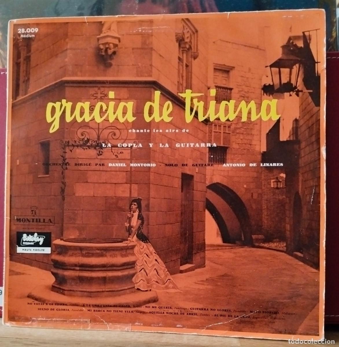 Discos de vinilo: Gracia de Triana / La copla y la guitarra