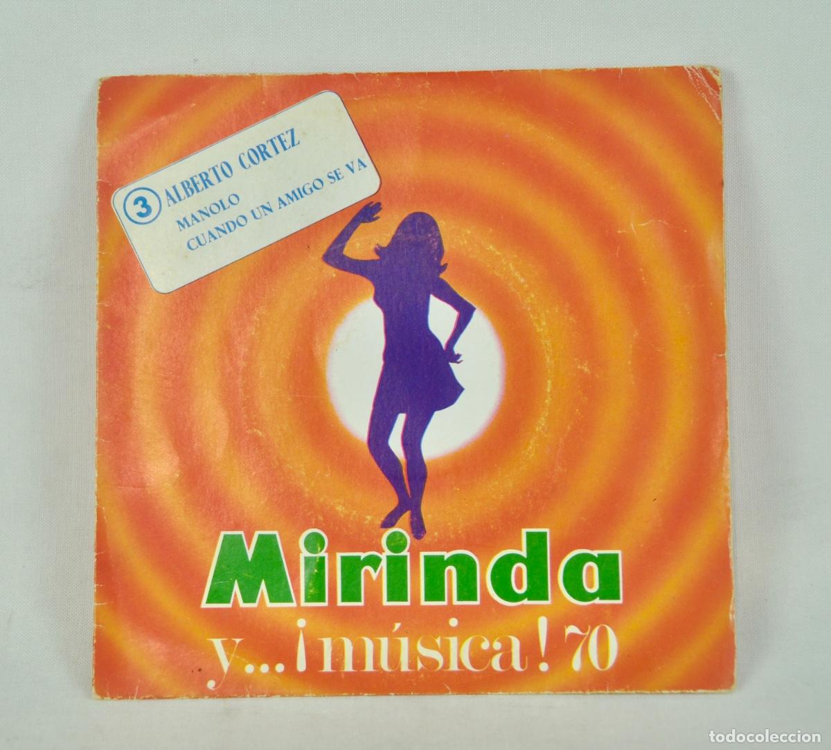 Discos de vinilo: Single vinilo Mirinda 1969