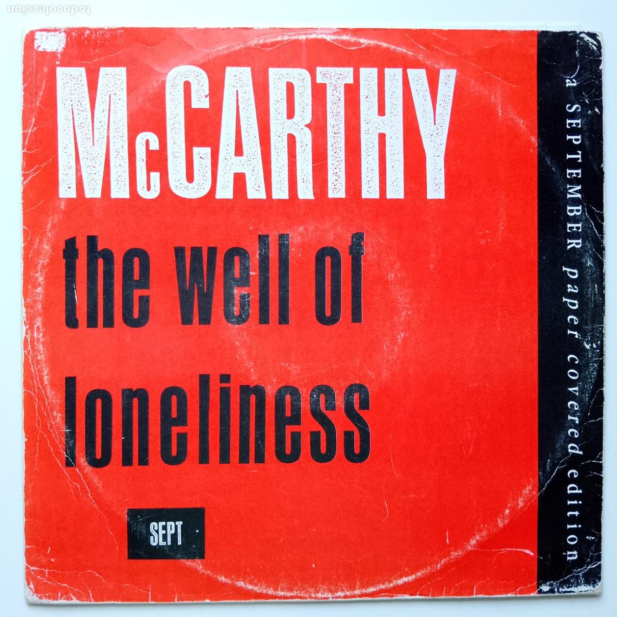 Discos de vinilo: McCarthy-The Well Of Loneliness (12'' September 1987) Tim Gane, Stereolab, Alternative 3, post punk