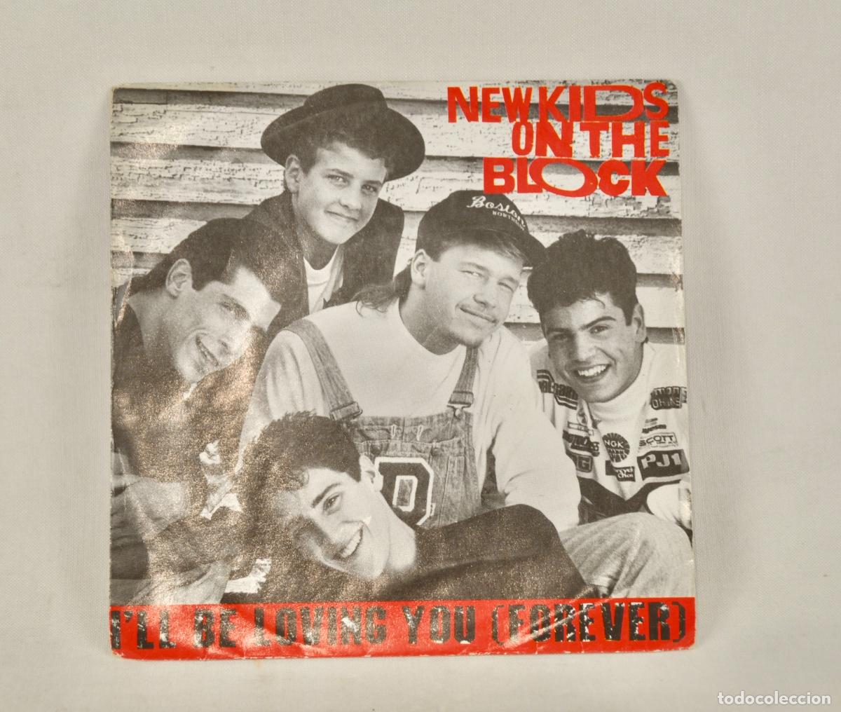 Discos de vinilo: New kids on the block - i&acute;ll be loving you