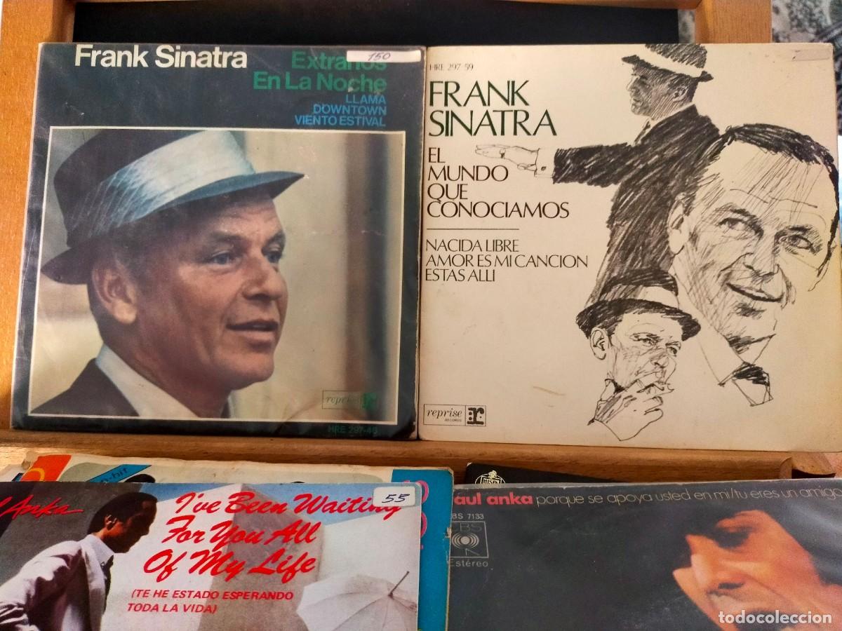 Discos de vinilo: LOTE DE 50 SINGLES A&Ntilde;OS 60 Y 70
