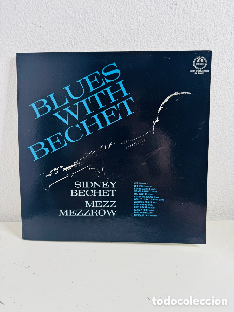 Discos de vinilo: Vinilo jazz &rdquo;Blues With Bechet&rdquo; de Sidney Bechet y Mezz Mezzrow