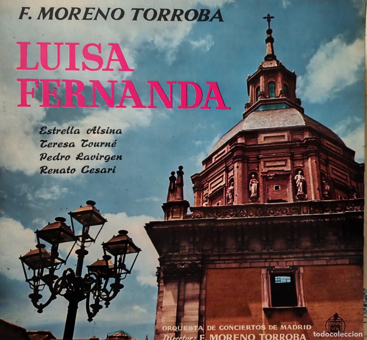 Discos de vinilo: Luisa Fernanda (Federico Moreno Torroba)