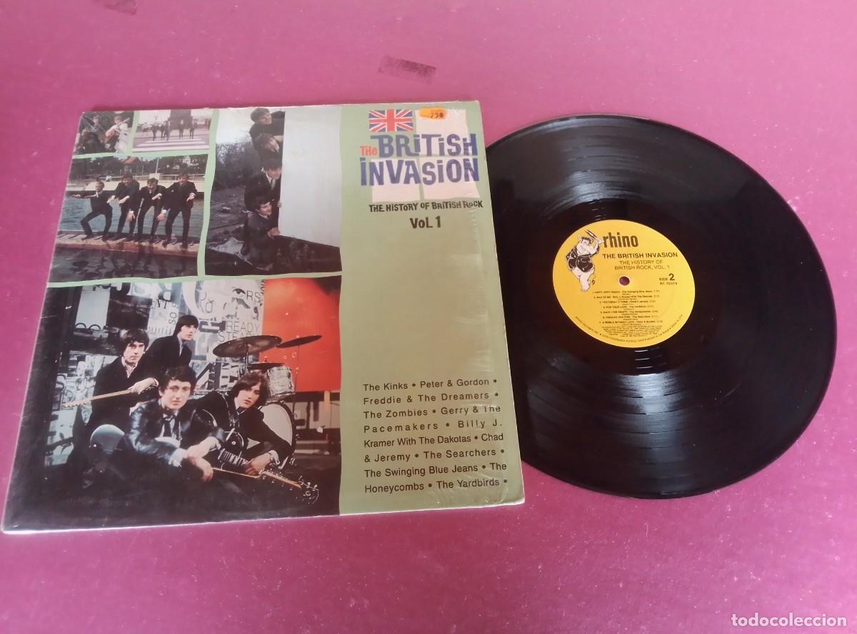 Discos de vinilo: THE BRITISH INVASION VOL 1 1986 LP L31 4-1