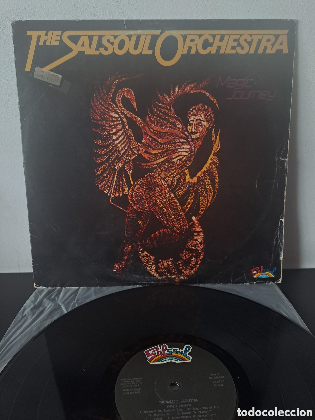 Discos de vinilo: The Salsoul Orchestra Magic Journey Salsoul Records 1977 (25.613-I) Espa&ntilde;a LP, &Aacute;lbum LA.1