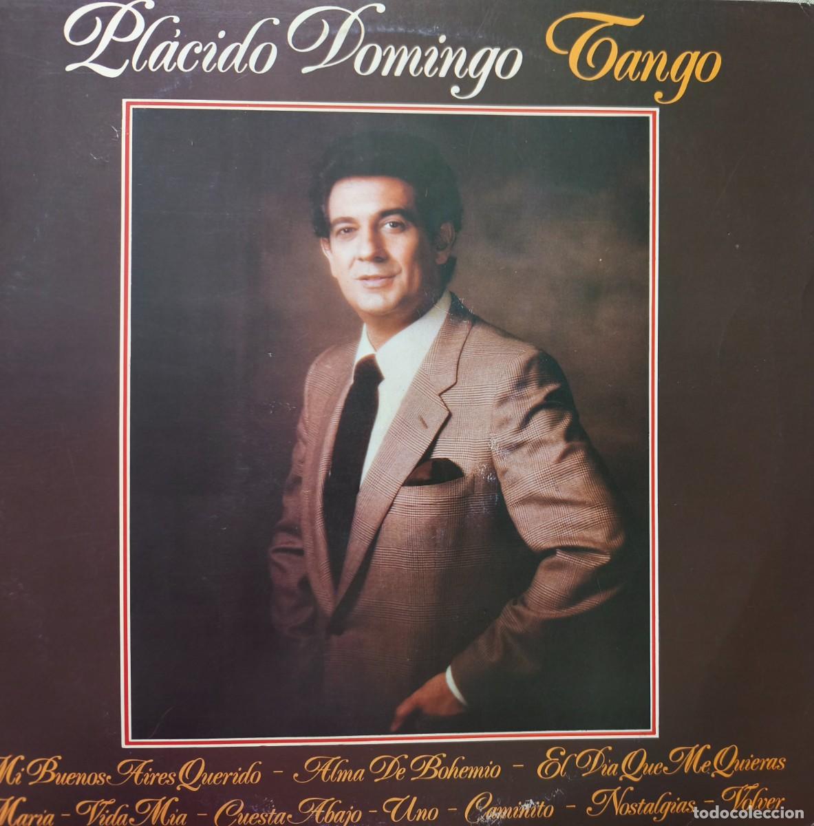 Discos de vinilo: Pl&aacute;cido Domingo - Tango