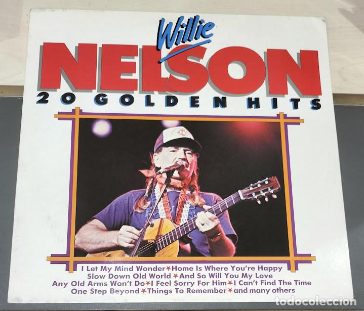 Discos de vinilo: Willie Nelson - 20 Golden Hits - LP Masters ref. MA 11121183. Ed. holandesa.