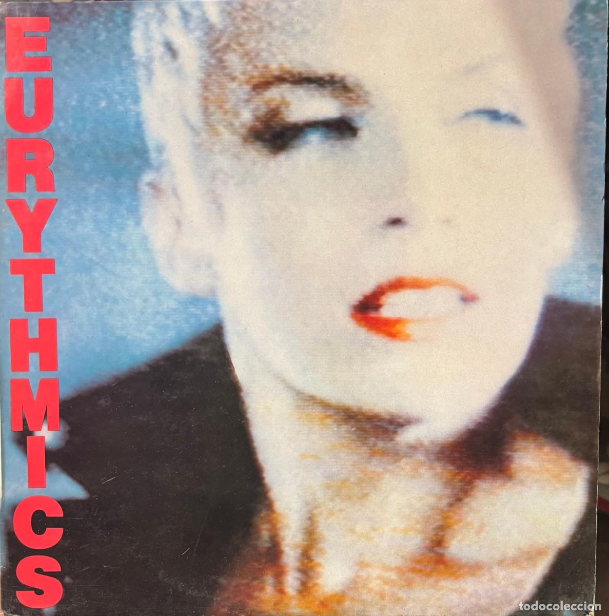 Discos de vinilo: LP EURYTHMICS-BE YOURSELF TONIGHT. LP-GEXT-953