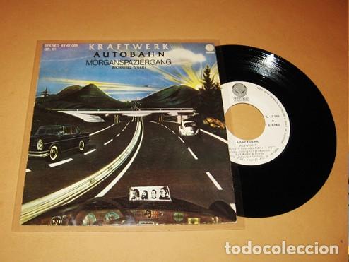 Discos de vinilo: KRAFTWERK - AUTOBAHN - SINGLE - 1975 - EDICION SPAIN - EXCELENTE