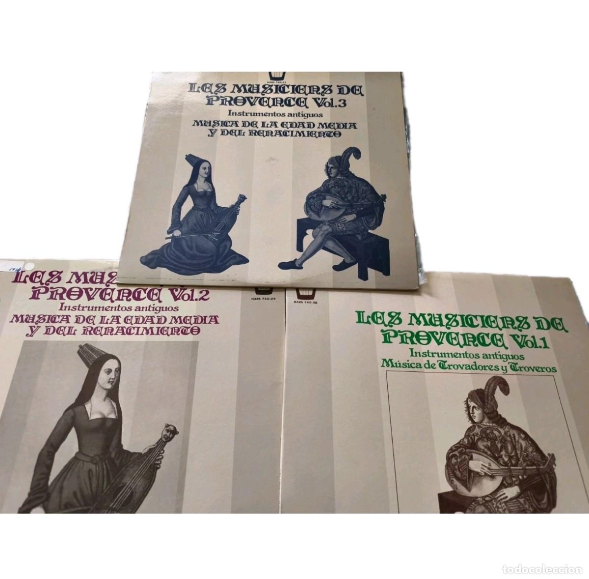 Discos de vinilo: Les Musiciens de Provence (Los M&uacute;sicos de Provenza)