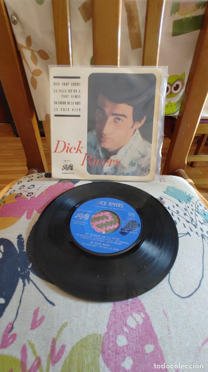 Discos de vinilo: DICK RIVERS-EP BIEN TROP COURT +3-SPAIN 1962