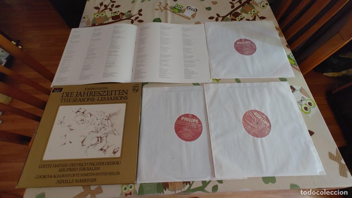 Vinyl-Schallplatten: Joseph Haydn-DIE JAHRESZEITEN-CAJA BOX CON 3 LPS + LIBRETO