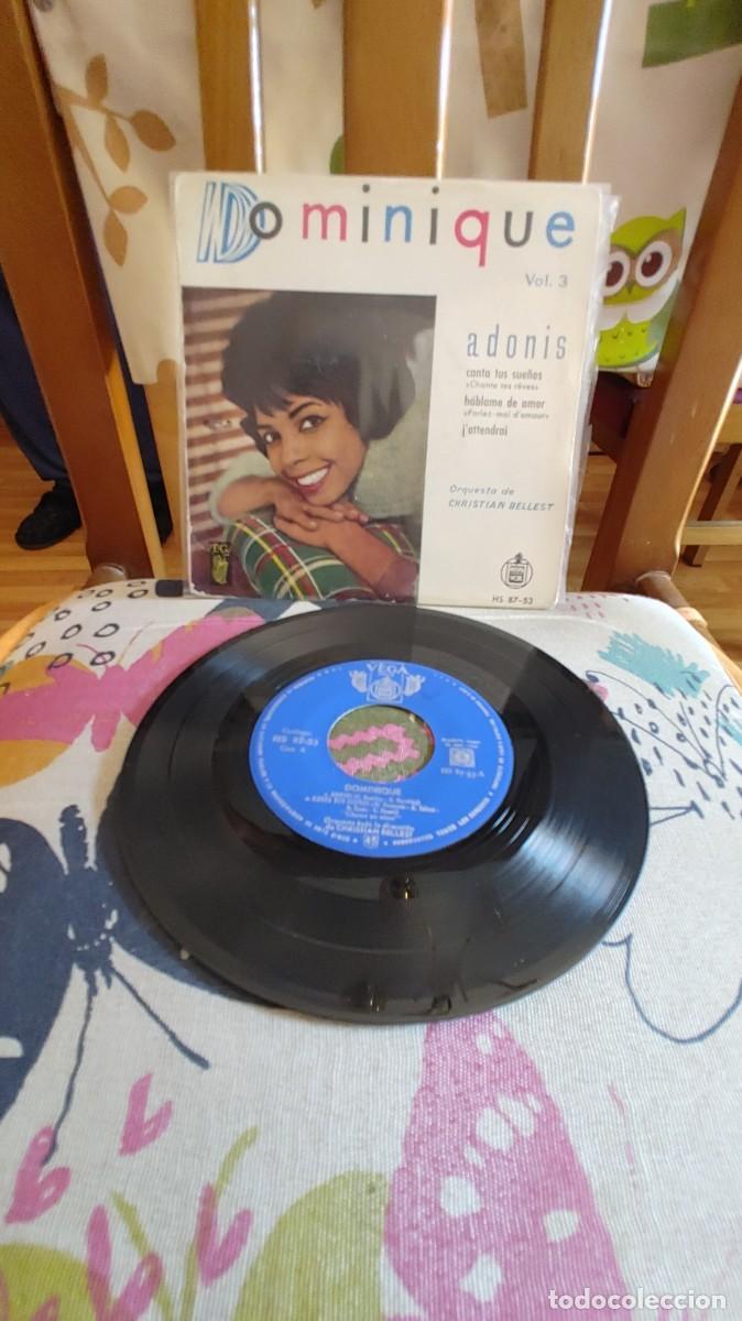 Discos de vinilo: DOMINIQUE-EP ADONIS +3 - Foto 1