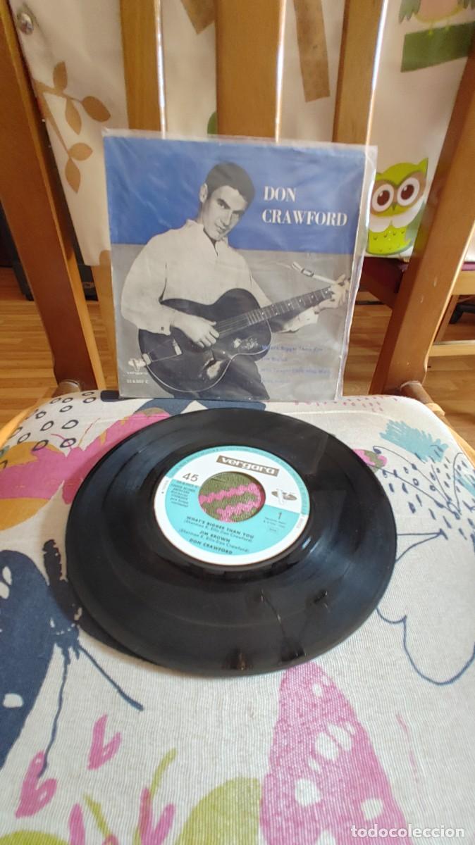 Discos de vinilo: DON CRAWFORD-EP WHAT`S BIGGER THAN YOU +3-BUEN ESTADO