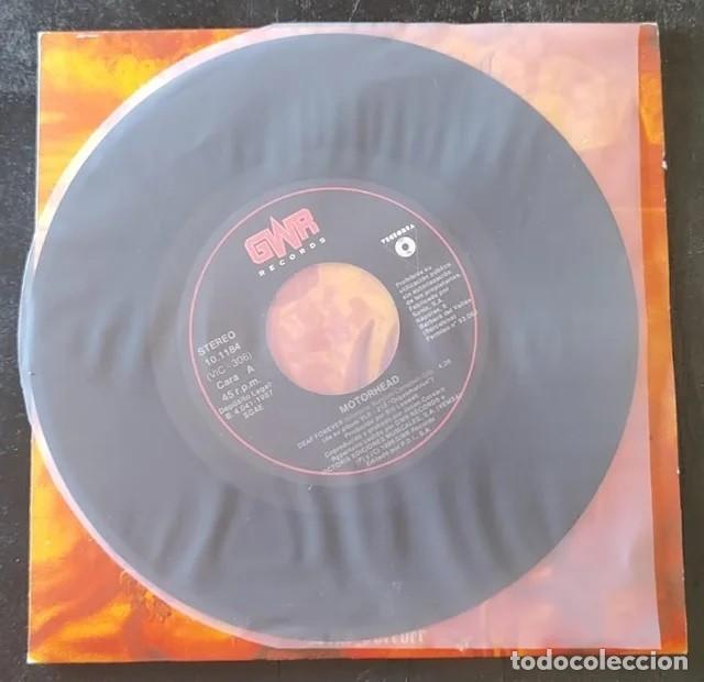 Discos de vinilo: Mot&ouml;rhead - Deaf Forever- 7&rdquo; Single - Foto 3