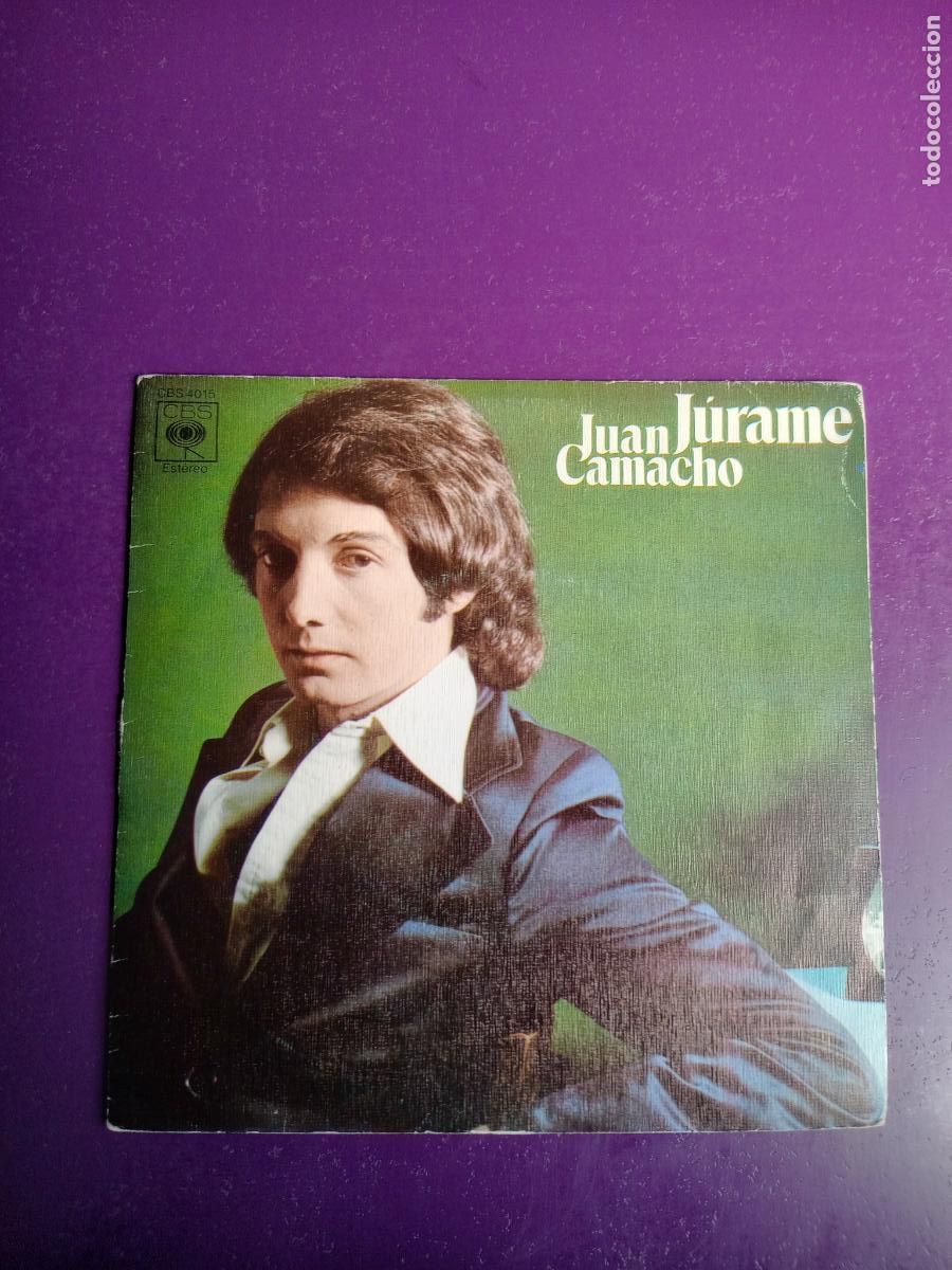 Discos de vinilo: Juan Camacho &ndash; J&uacute;rame - Sg CBS 1976 - MELODICA POP 70'S