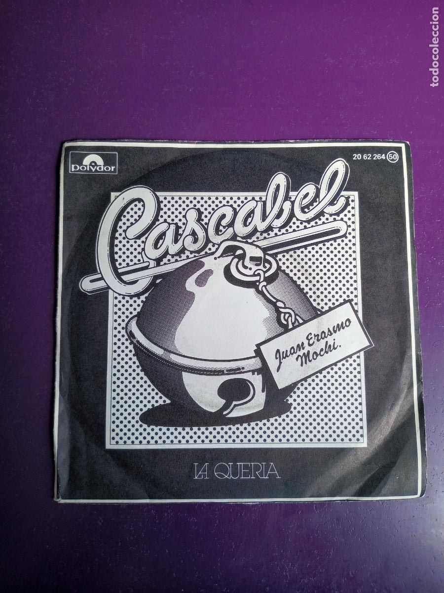 Discos de vinilo: Juan Erasmo Mochi &ndash; Cascabel - Sg POLYDOR 1977 - MELODICA POP 70'S -