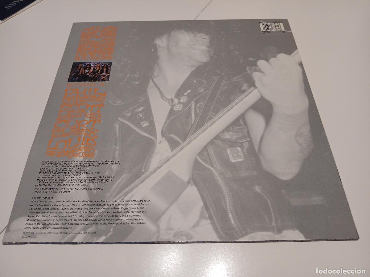 Discos de vinilo: Blitzspeer &lrm;&ndash; Blitzspeer Live- (1990) LP disco vinilo - Foto 9