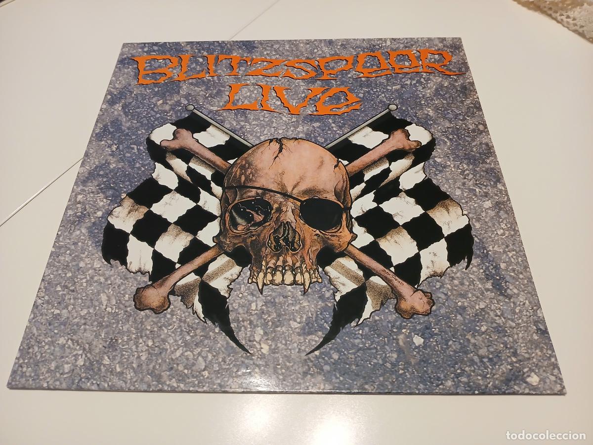 Discos de vinilo: Blitzspeer &lrm;&ndash; Blitzspeer Live- (1990) LP disco vinilo