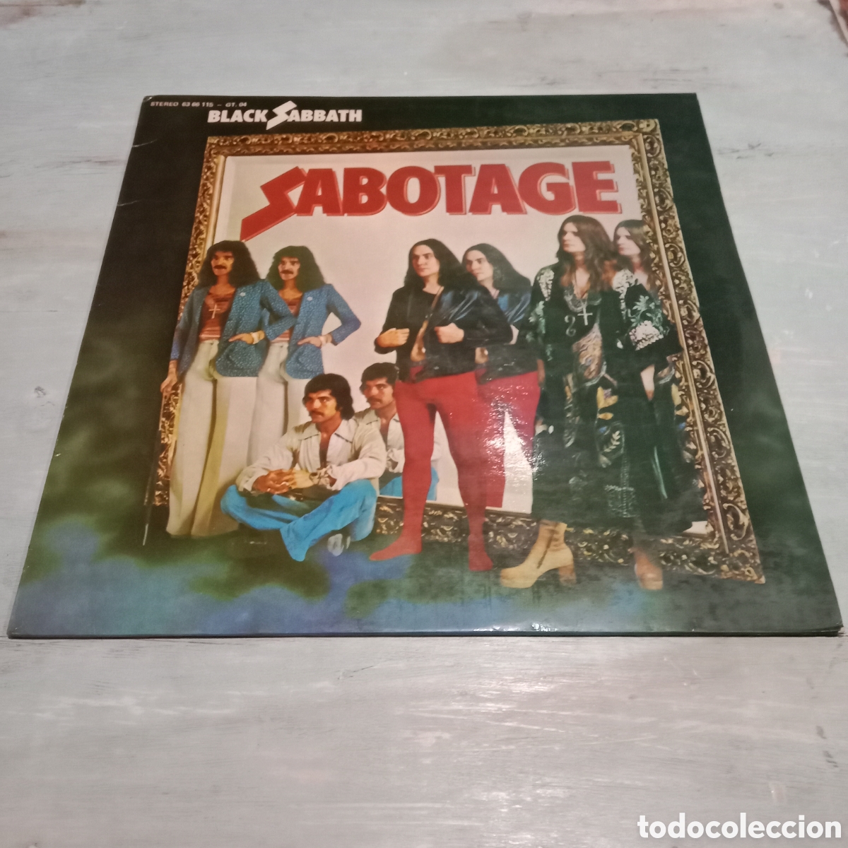 Discos de vinilo: BLACK SABBATH - SABOTAGE - LP - Foto 1