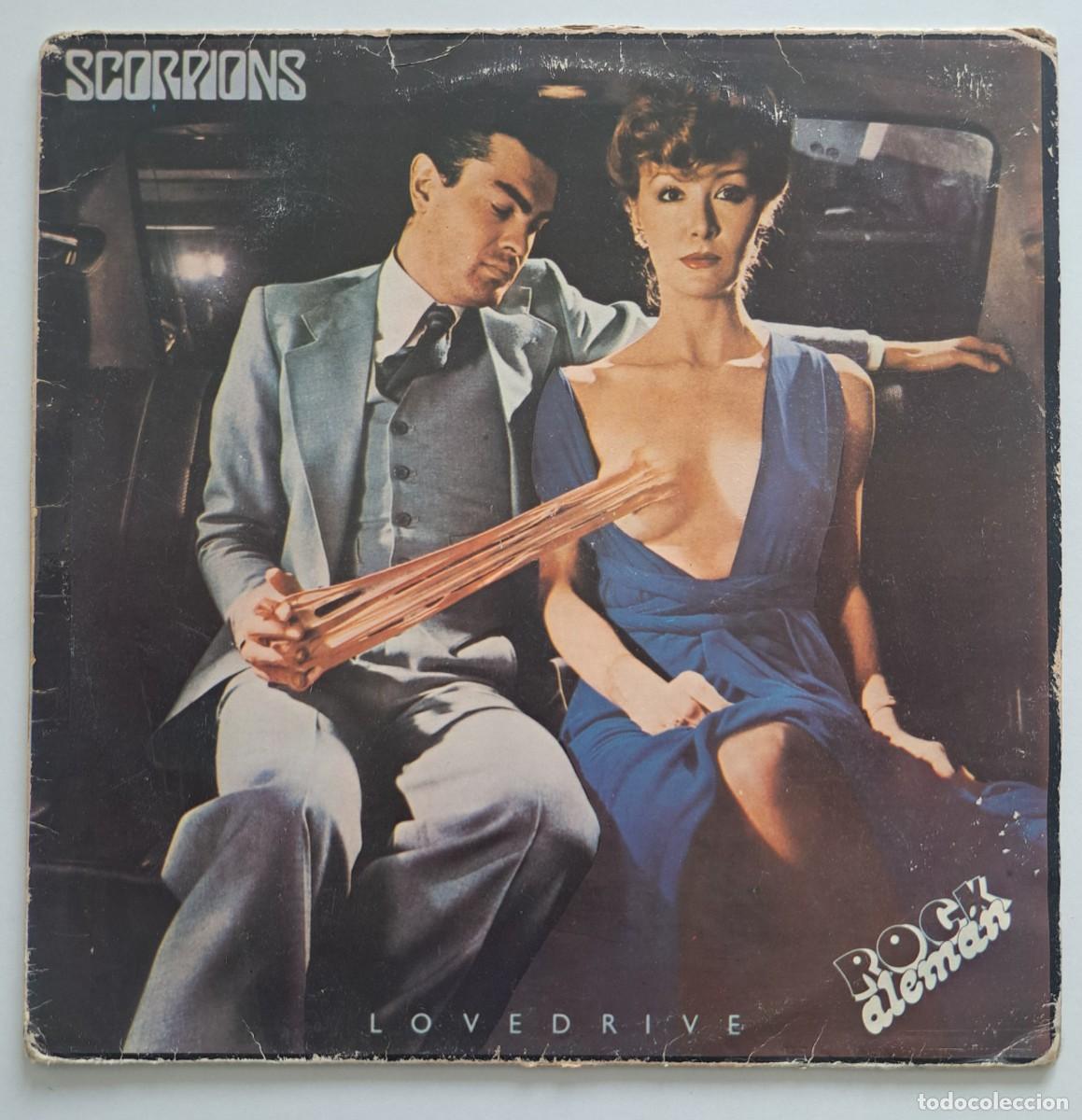 Discos de vinilo: SCORPIONS - LOVEDRIVE - HARVEST &ndash; 10 C 064-045275 - SPAIN 1982