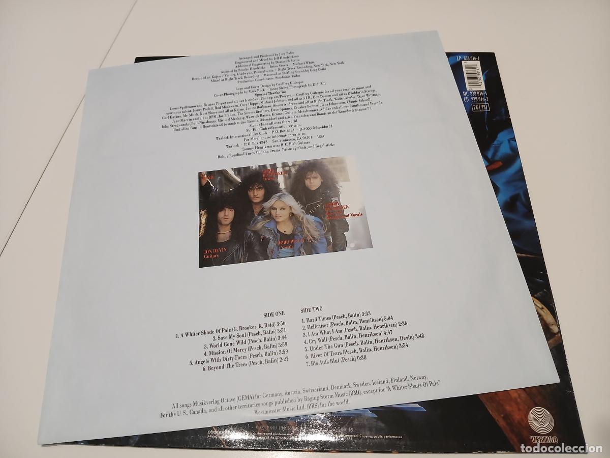 Discos de vinilo: Doro &ndash; Force Majeure- (1989) LP disco vinilo - Foto 5