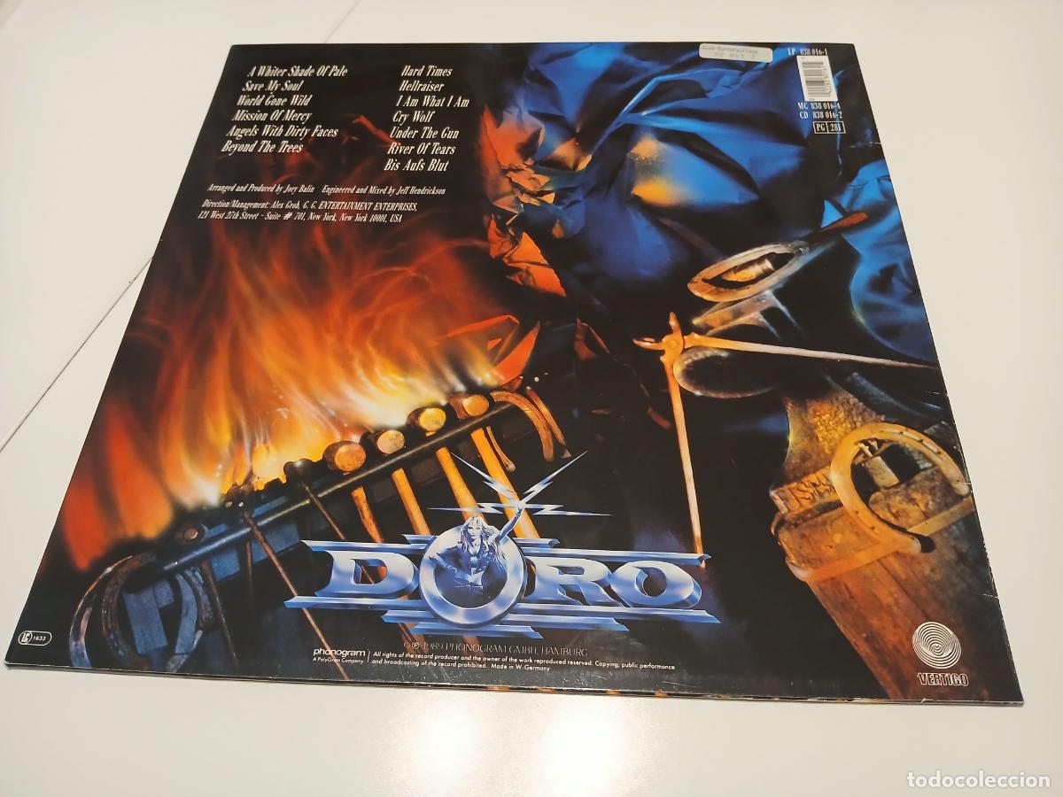 Discos de vinilo: Doro &ndash; Force Majeure- (1989) LP disco vinilo - Foto 9