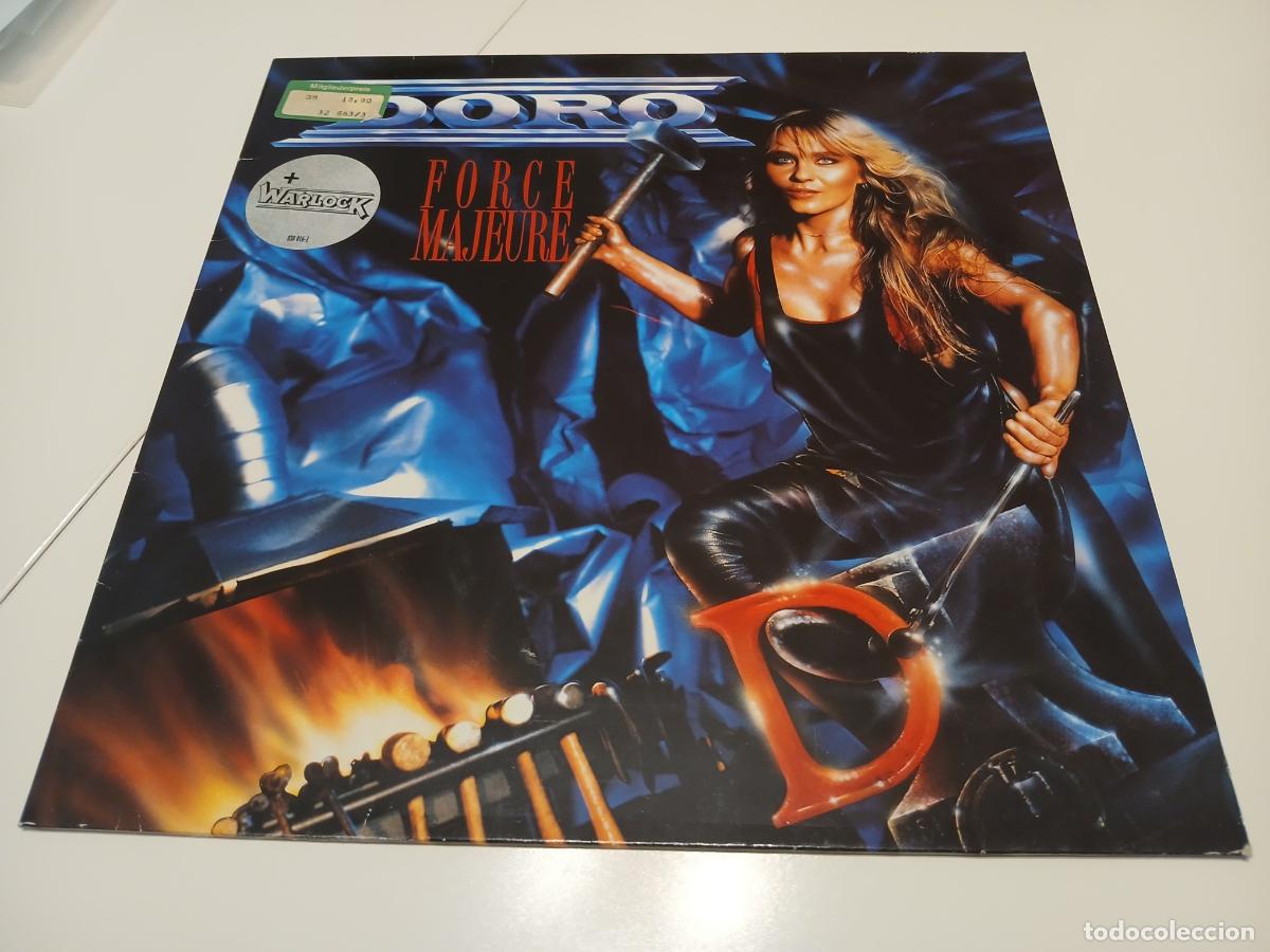 Discos de vinilo: Doro &ndash; Force Majeure- (1989) LP disco vinilo