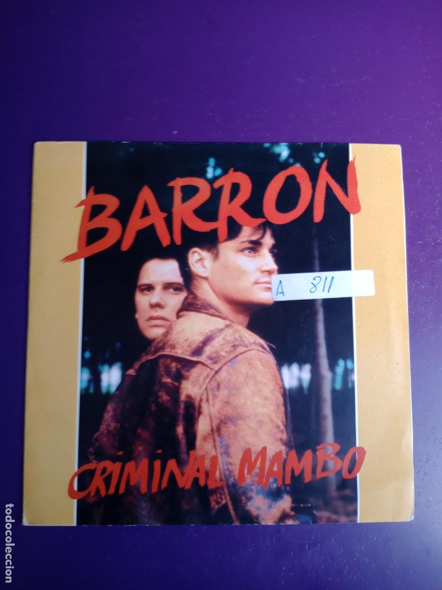 Discos de vinilo: Barron &ndash; Criminal Mambo - Sg GRIND 1989 - JAZZ