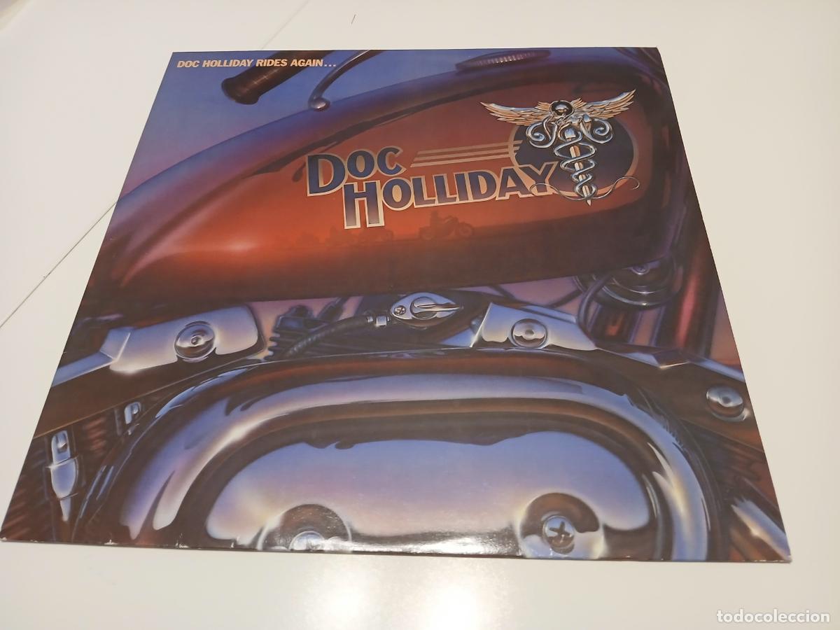 Discos de vinilo: Doc Holliday &ndash; Doc Holliday Rides Again...- (1981) LP disco vinilo