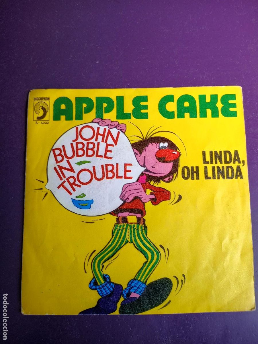 Discos de vinilo: Apple Cake &ndash; John Bubble In Trouble - Sg DISCOPHON 1973 - POP 70'S -