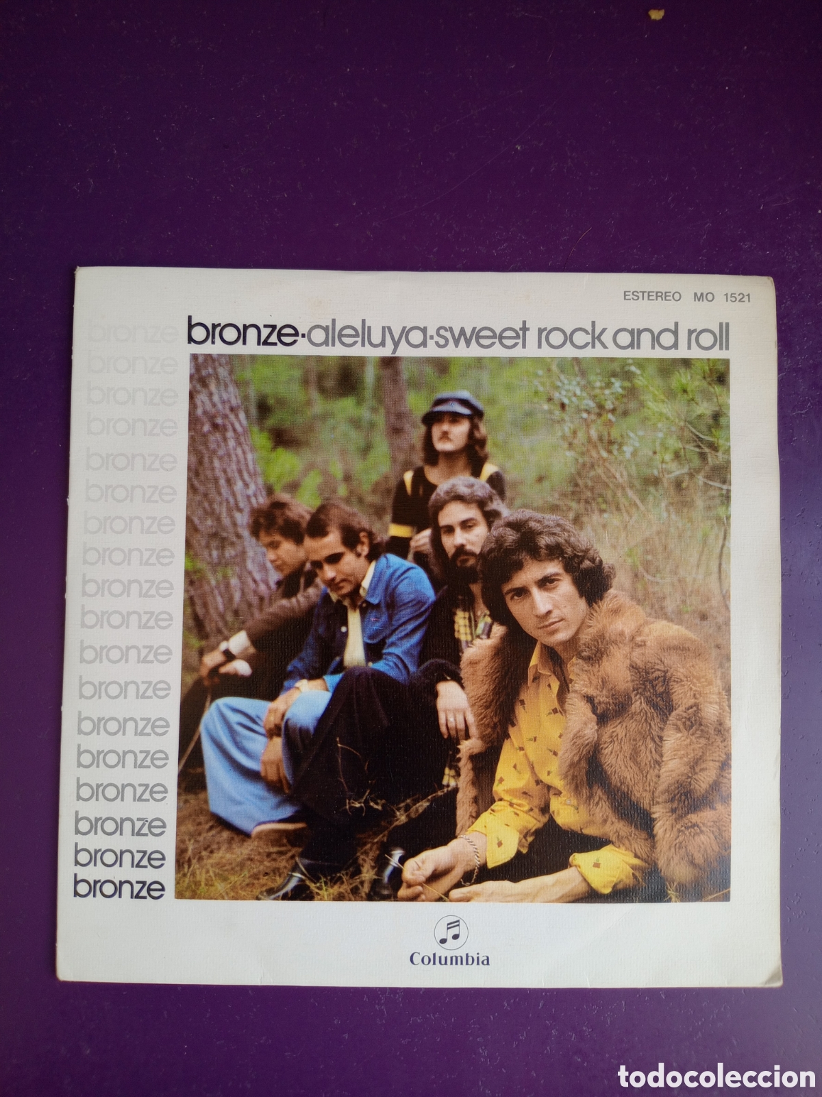 Discos de vinilo: Bronze &ndash; Aleluya / Sweet Rock And Roll - Sg COLUMBIA 1975 - ROCK PROGRESIVO - FARRAN, GRAVES