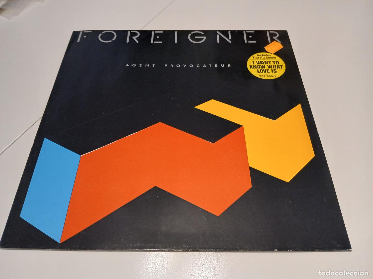 Discos de vinilo: Foreigner &lrm;&ndash; Agent Provocateur- (1984) LP disco vinilo