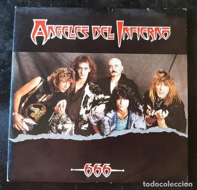 Discos de vinilo: &Aacute;ngeles del Infierno - 666 - 7&rdquo; Single - Promo