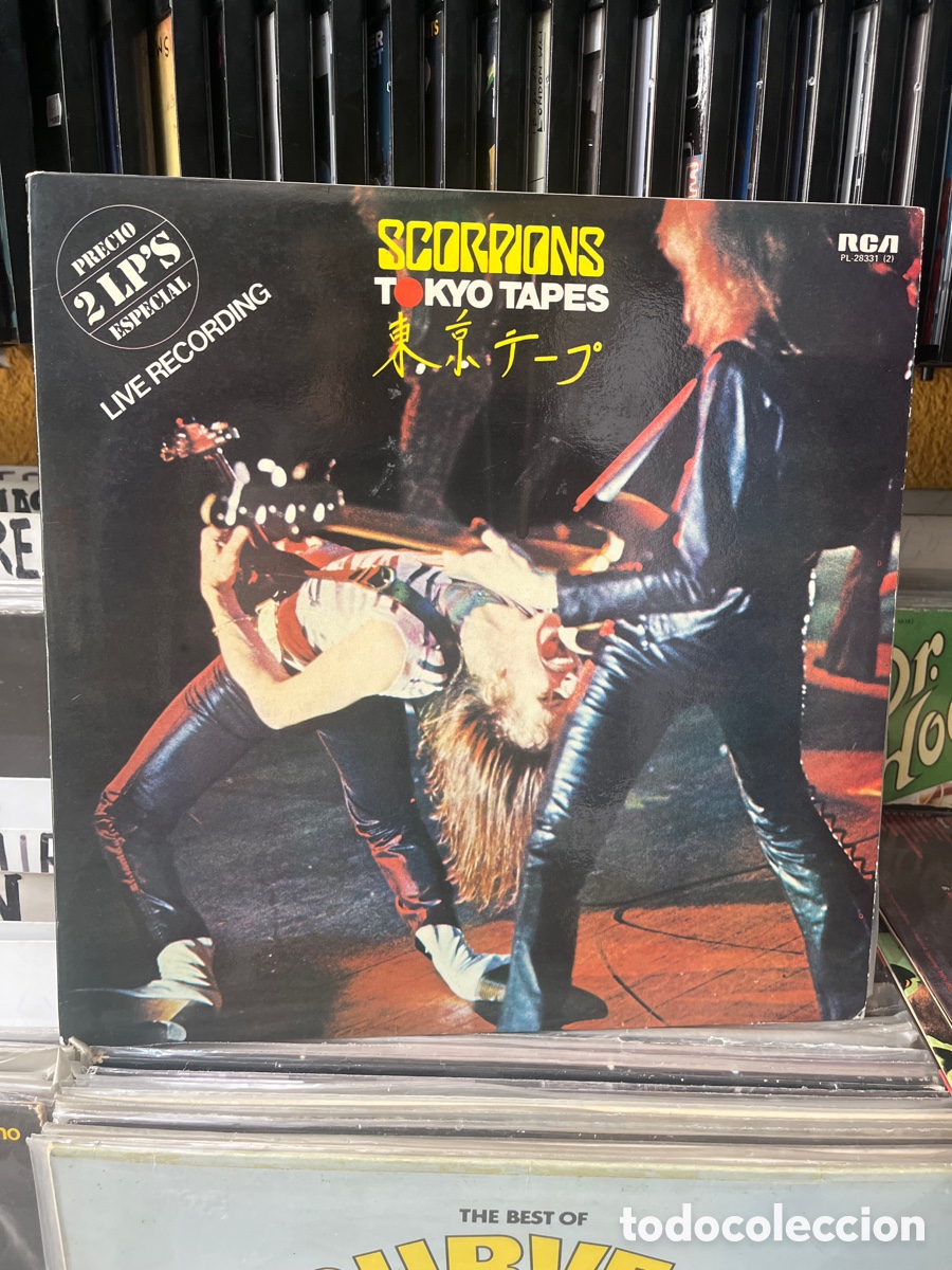 Discos de vinilo: scorpions tokyo tapes 2 lps