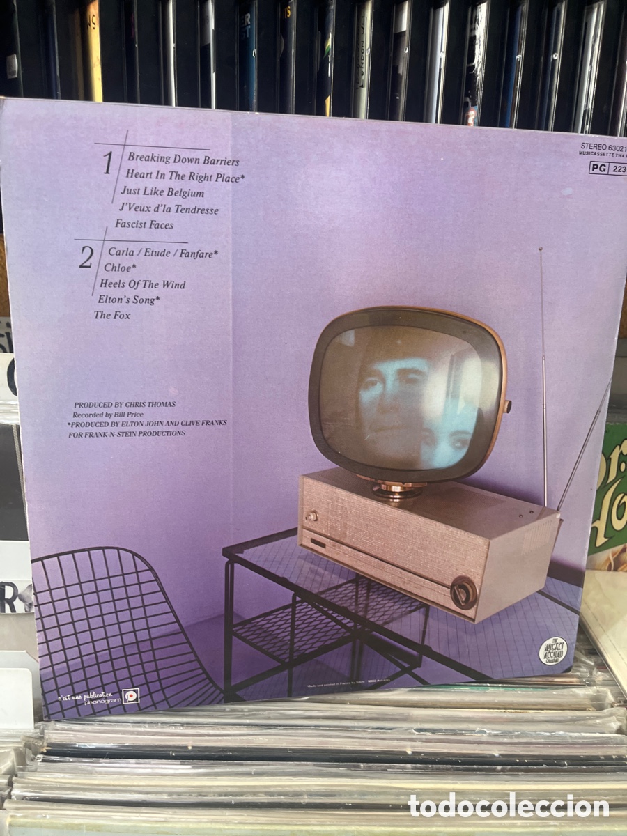 Discos de vinilo: elton john the fox elton john - Foto 2