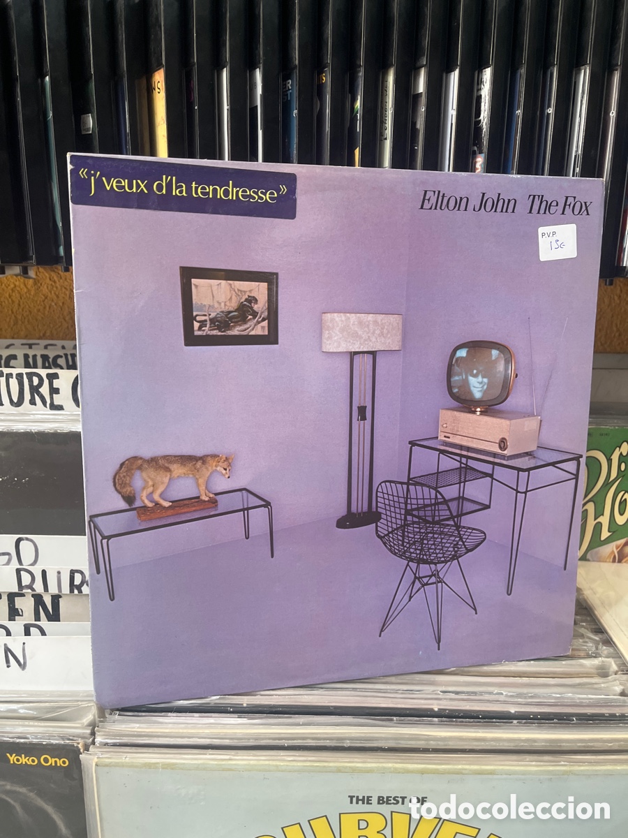 Discos de vinilo: elton john the fox elton john