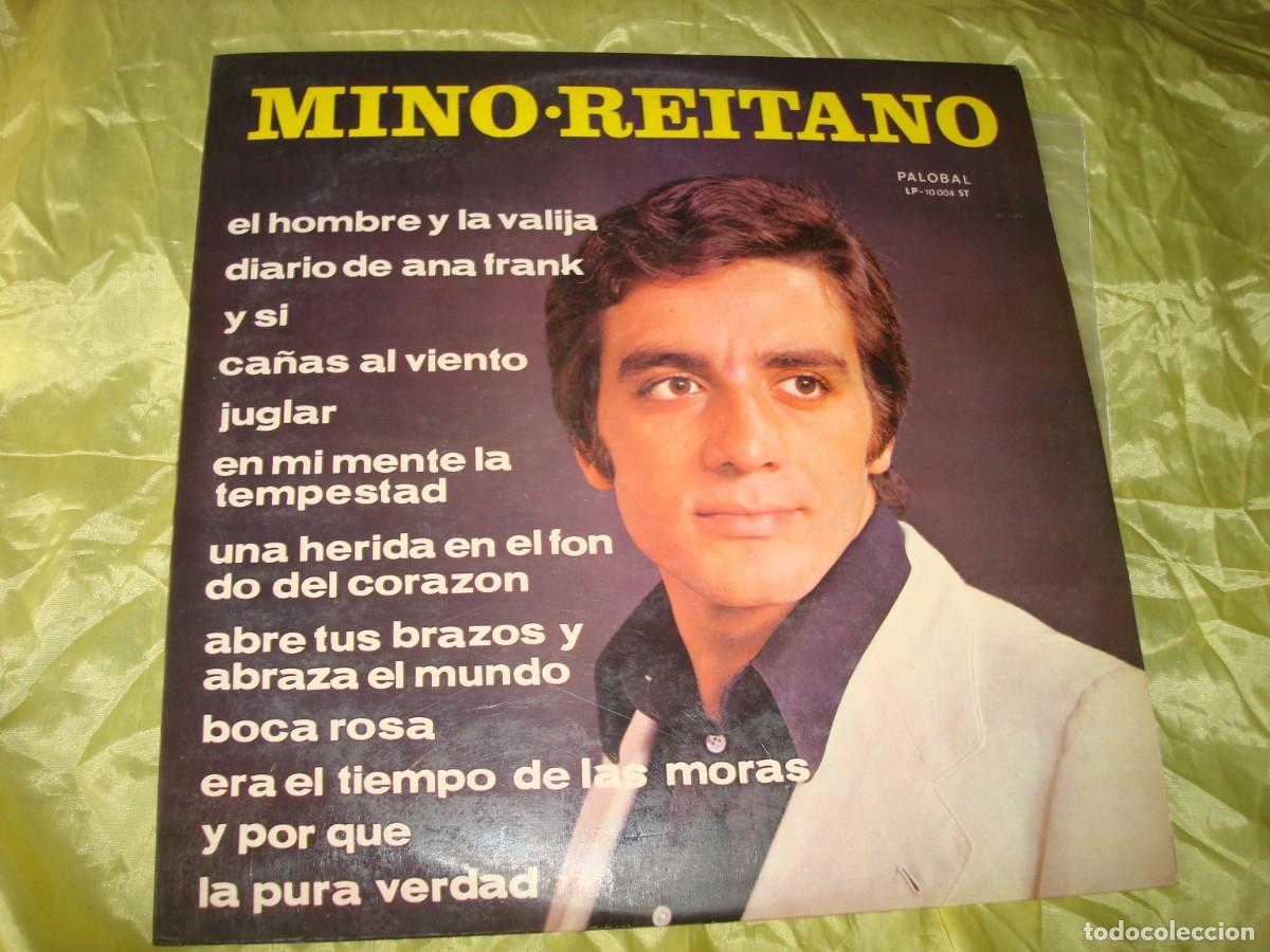 Discos de vinilo: MINO REITANO. MINO REITANO. EL HOMBRE Y LA VALIJA Y OTRAS. PALOBAL, 1972. IMPECABLE.(#)