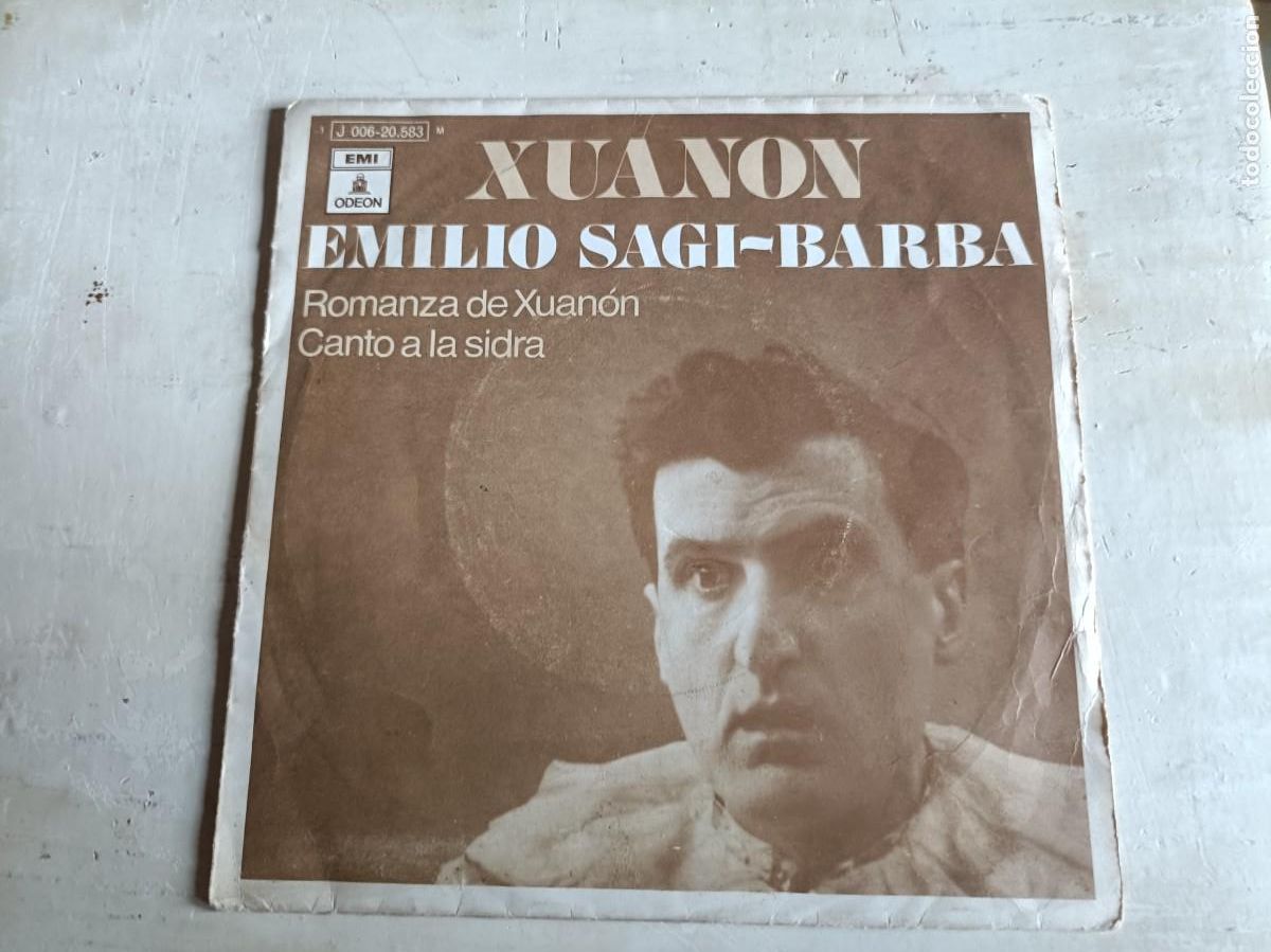 Discos de vinilo: EMILIO SAGI BARBA - XUANON - SINGLE VINILO - Foto 1