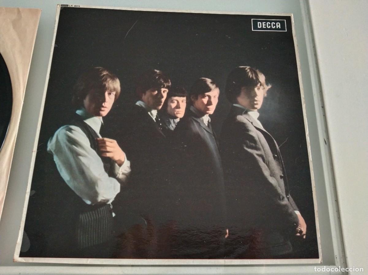 Discos de vinilo: Lp vinilo Rolling Stones 1964 orig. Press mono UK con errata en galleta/ RAREZA!!!!!!