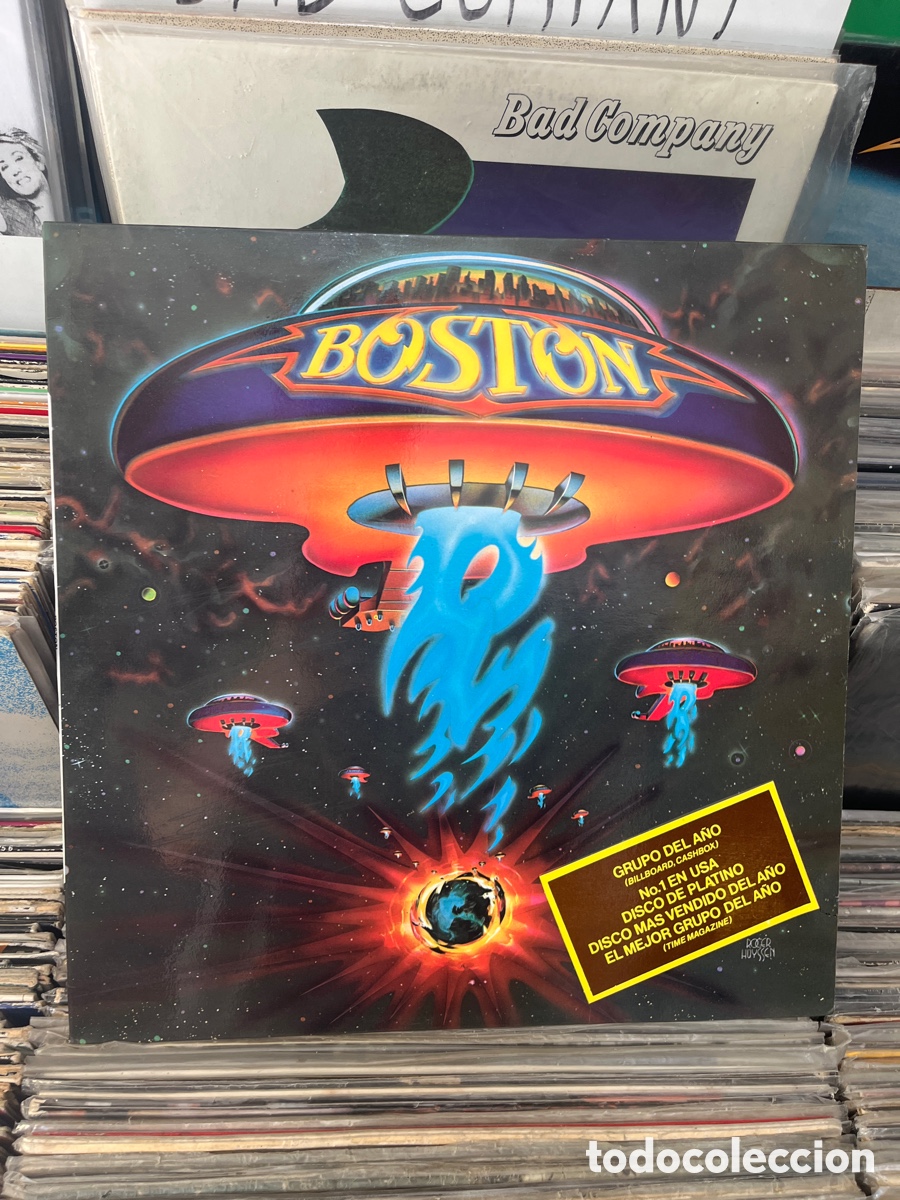 Discos de vinilo: boston epic boston more than a feeling
