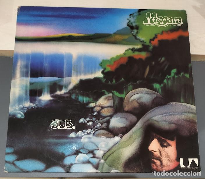 Discos de vinilo: Niagara &lrm;- S.U.B. - LP United Artists Records &lrm;ref. UAS 29 343. Ed. alemana 1972.